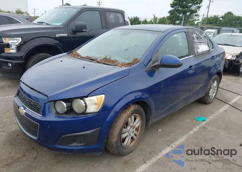 2013 Chevrolet Sonic Lt Auto из США, поврежденный, VIN 1G1JC5SH4D4124601